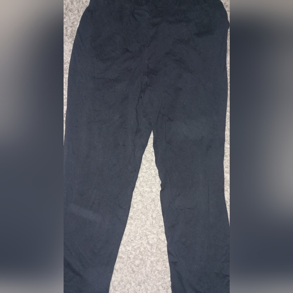 Lands' End Pants - Women's Lands End Leggings Size XL Color Black Stretch Mom Comfort Soft Walking